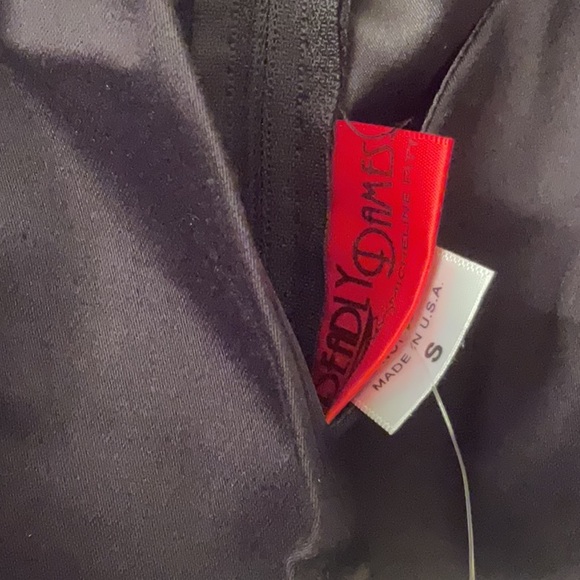 Deadly Dames Tie Me Up Dress Size Small - Picture 3 of 3